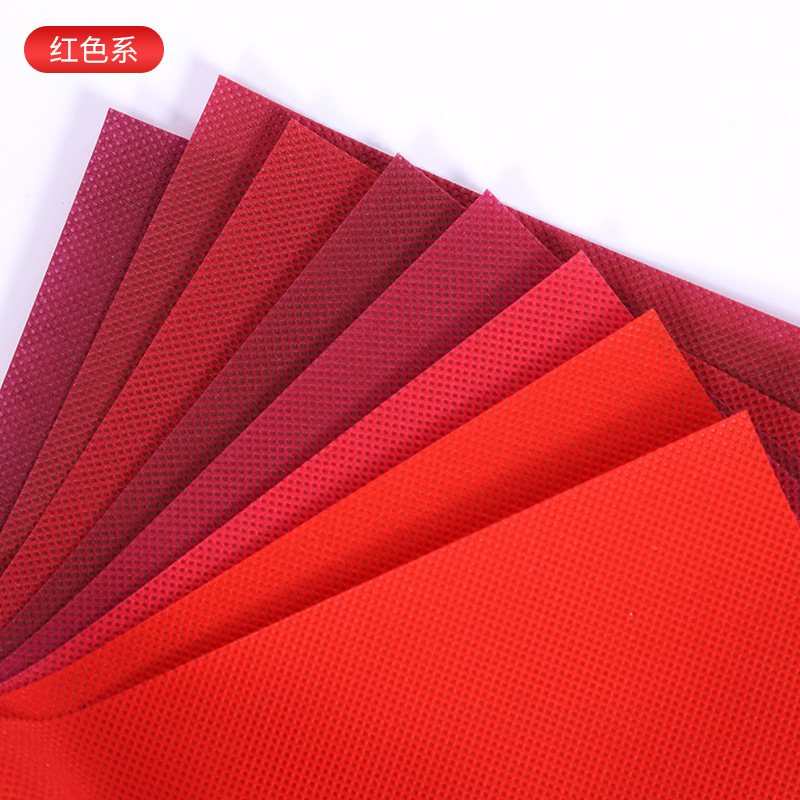 Punto del fabricante de tela no tejida hilada PP SSS polipropileno retardante de llama impresión recubierta ecológica rollo de tela no tejida colorida