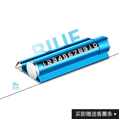 ornaments men's creative car moving – Other Automotive Safety Supplies - blue-safety-hammer-number-plate-bracket-aromatherapy