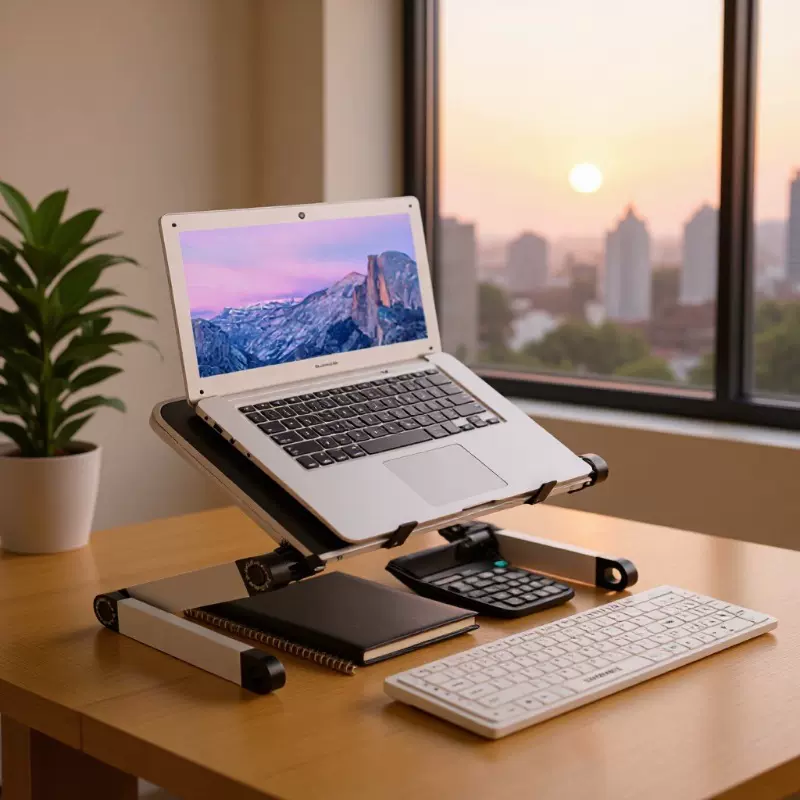 新品笔记本支架桌面散热支架增高底座平板支架调节升降电脑垫高支