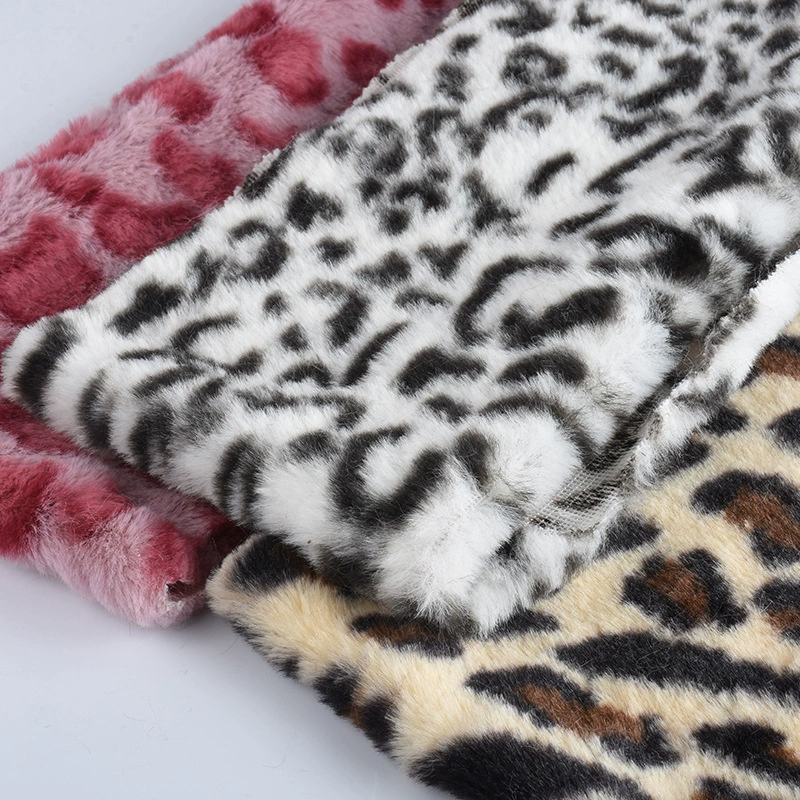 Поставки кроликов и леопарда оптовые ткани кроличий плюш, имитационный кроличий мех, искусственный шерстяной тапочки плюшенная игрушка ткань