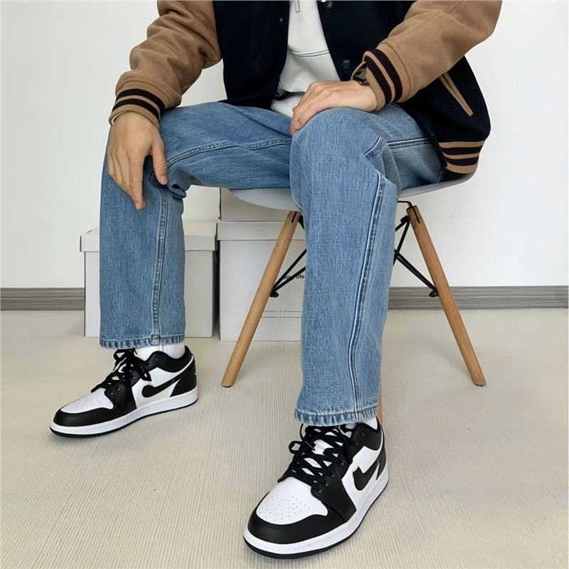 莆田靴ピュアオリジナル aj1 紳士靴黒と白のパンダ灰婦人靴スポーツシューズバスケットボールシューズハイバージョンクロスボーダー直接供給|undefined