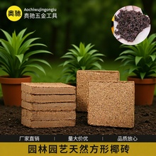 椰砖营养块大量批发椰糠育苗块多肉绿植复合土壤养花种菜种椰砖