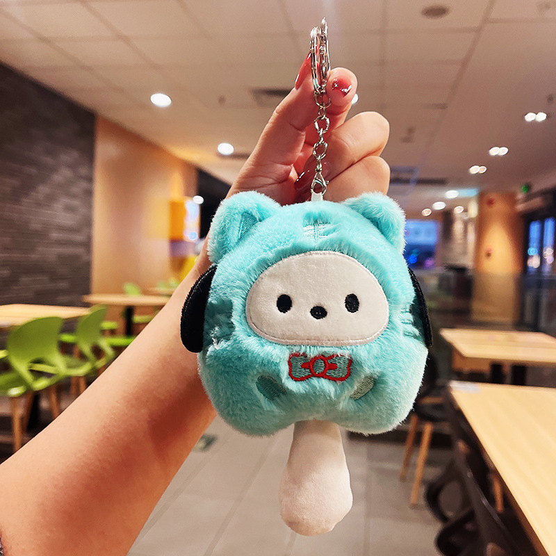 ぬいぐるみのかわいいアクセサリーのぬいぐるみのペンダント卸売りのおもちゃの子供のかばんの漫画の子供の鍵は子供の機械をつかみます。