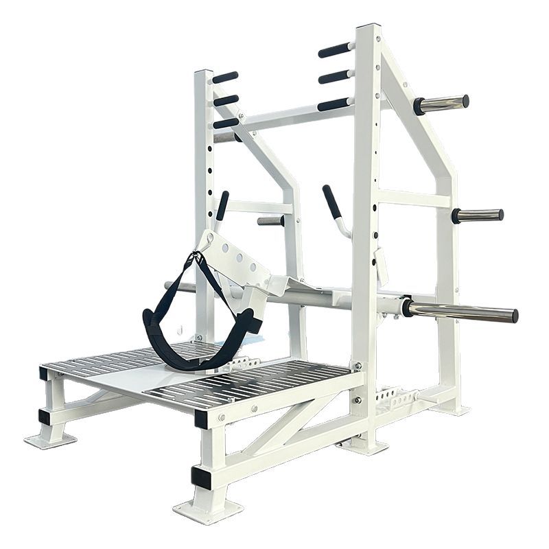 Gimnasio transfronterizo, marco de sentadillas profundas, marco de sentadillas de rinoceronte, equipo de fitness de fuerza, equipo de entrenamiento de cadera y piernas, sentadillas de tiburón comerciales