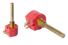 单圈线绕电位器 WX118 ABK 1K 2K 5K 10K 柄长：50mm