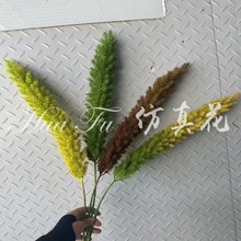 狐尾天门冬景穗麦婚庆布置假花仿真花植物狐尾草田园软装设计批发