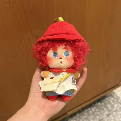 Pluş açarlıqlar: Pendant with Freckles Keychain - red-apple-set-red-explosion-pendant