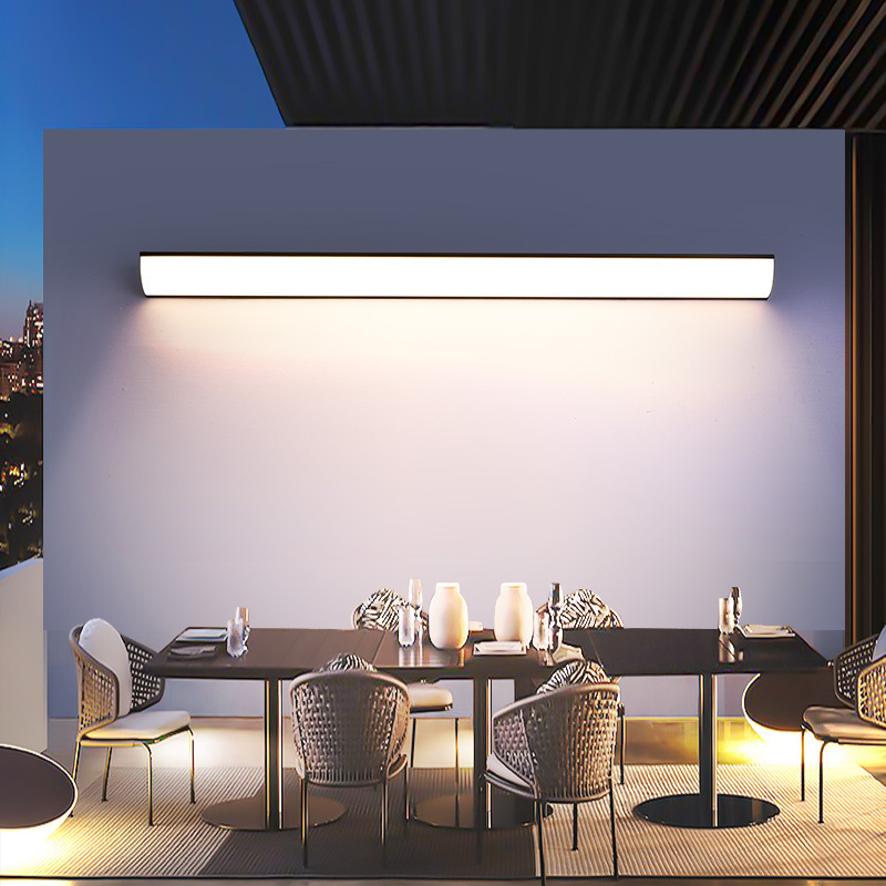 Simple wall lamp outdoor waterproof wall lamp corner lamp garden lamp outdoor led balcony terrace sun room wall lamp