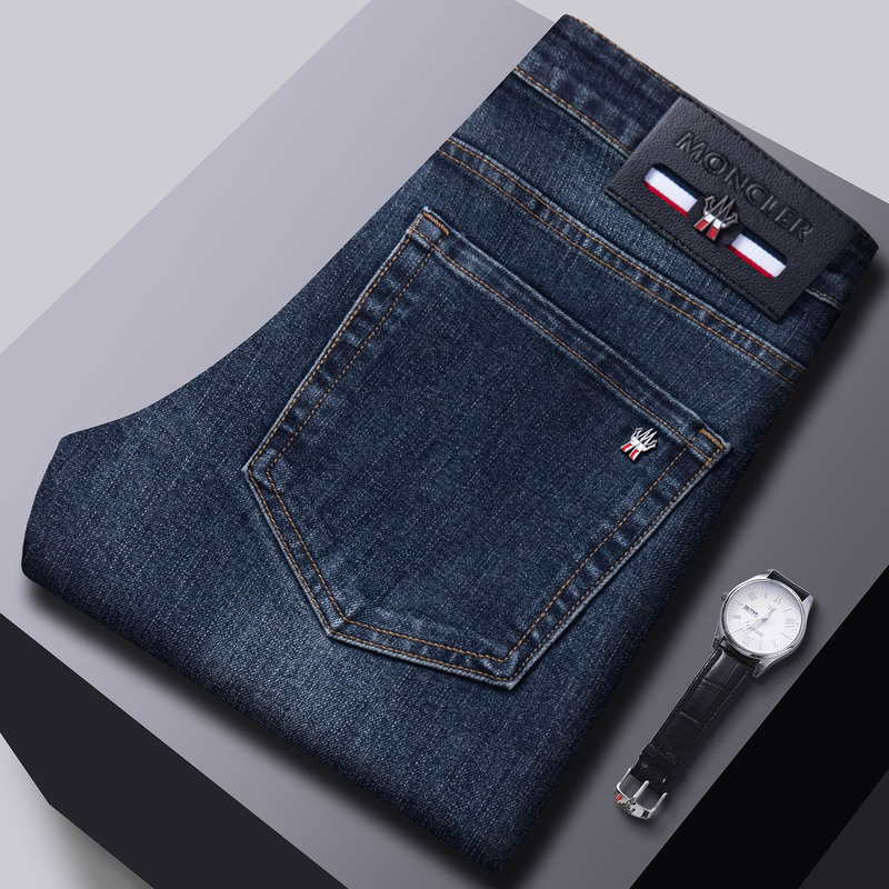 2026 New High-End Original Label Men's Straight-Leg Stretch Casual Jeans Cross-Border Premium Men's Clothing Wholesale Aliexpress