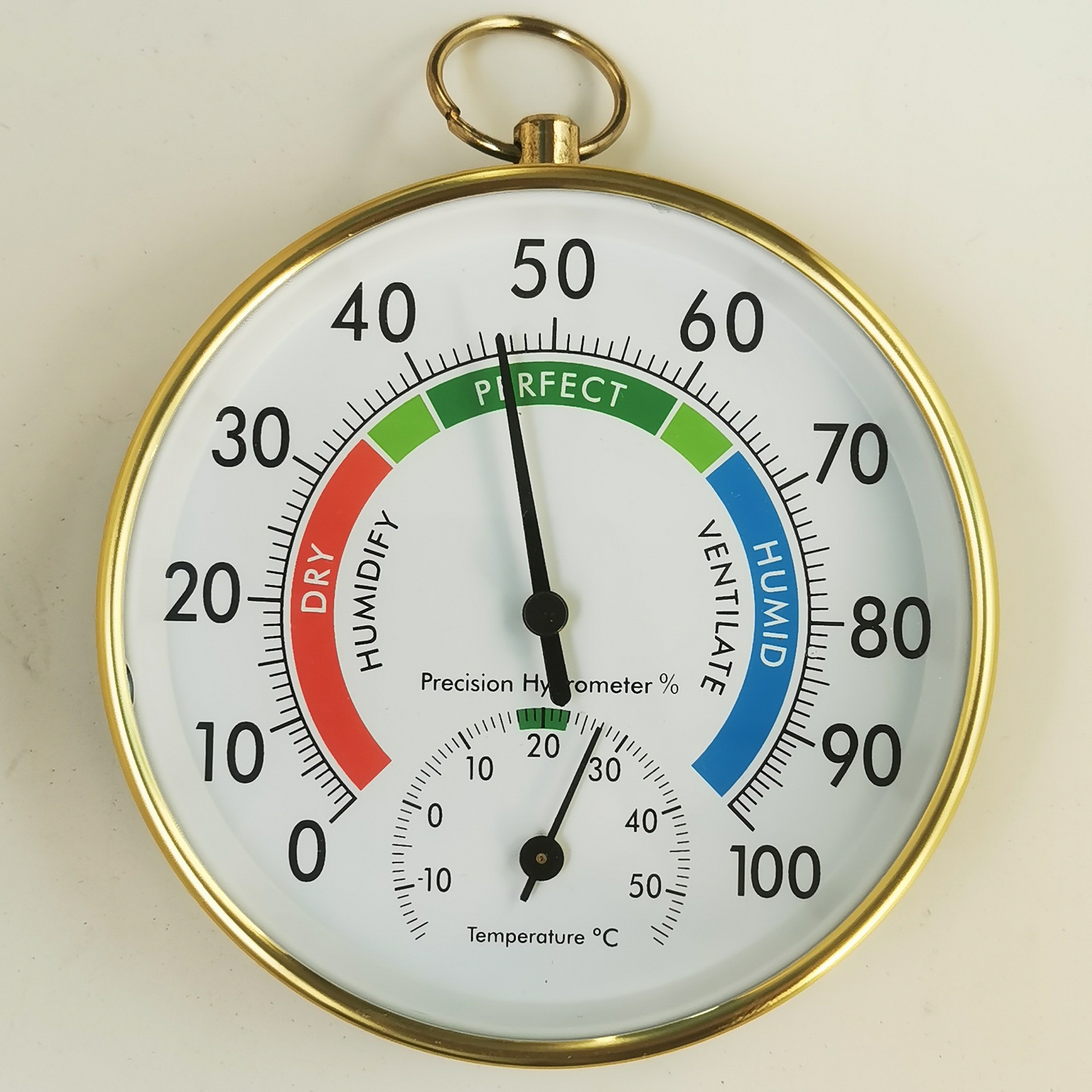 ֱ��10CM-ʪ�¶ȼƣ���ȦӢ�Ĳ�ɫ���棩