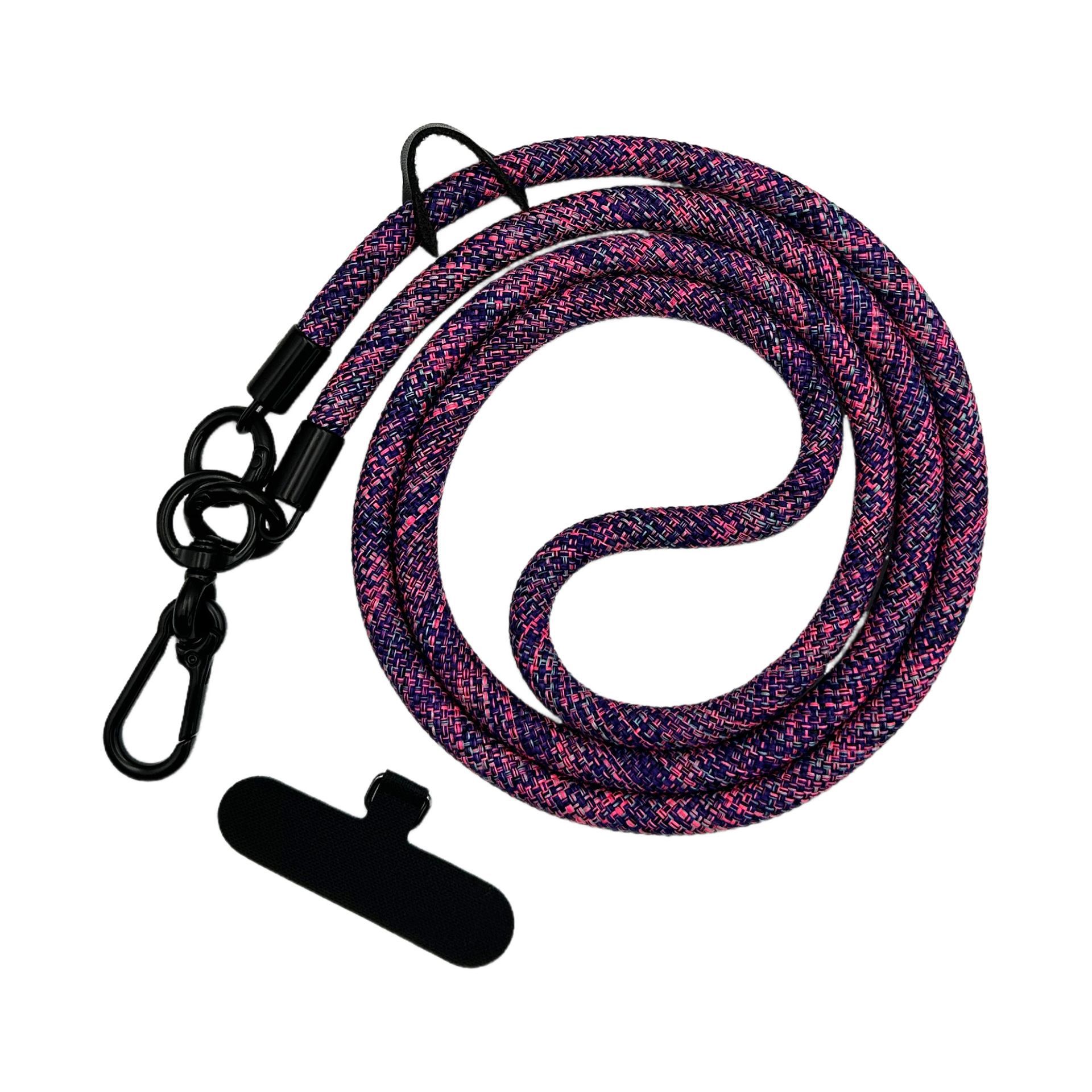 【50#색상] 120cm 조절 불가능한 휴대폰 끈(클립 포함)