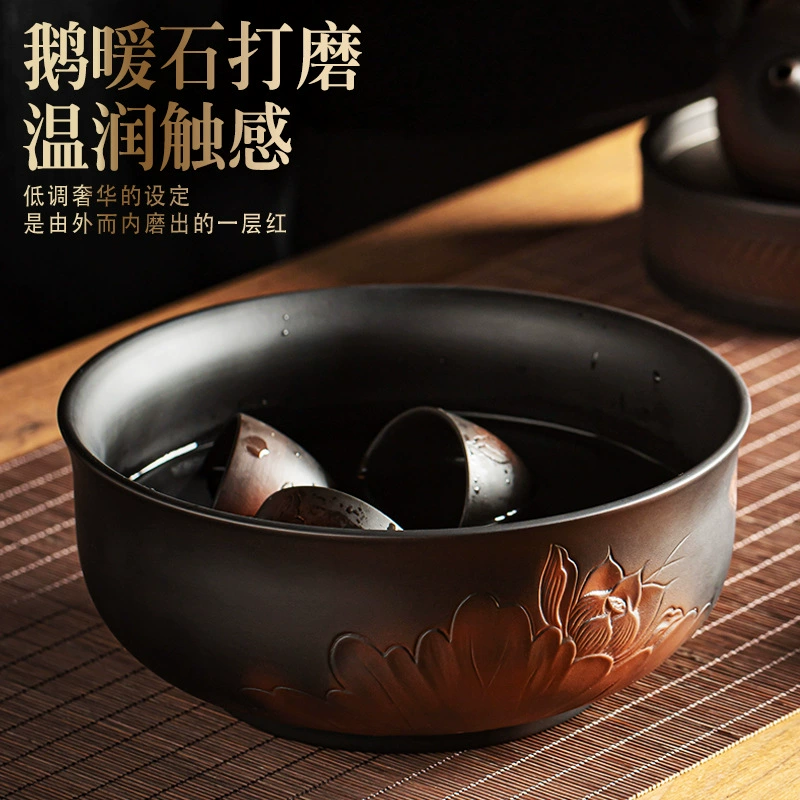Ceramic big tea set from Yunnan province