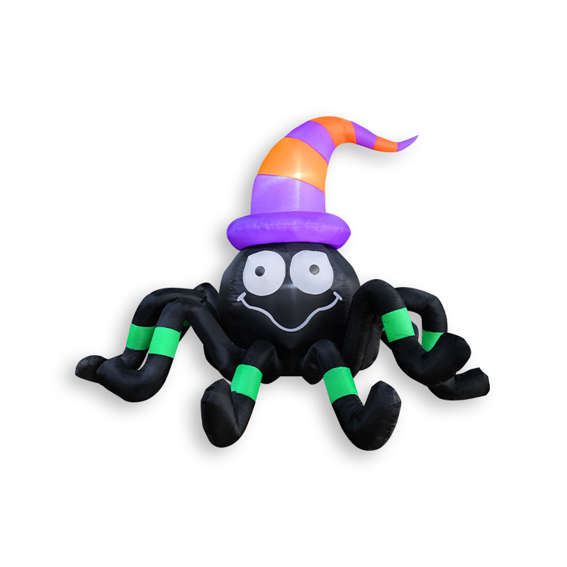 萬圣節(jié)巫婆蜘蛛裝飾品 鬼節(jié)氛圍派對場地布置