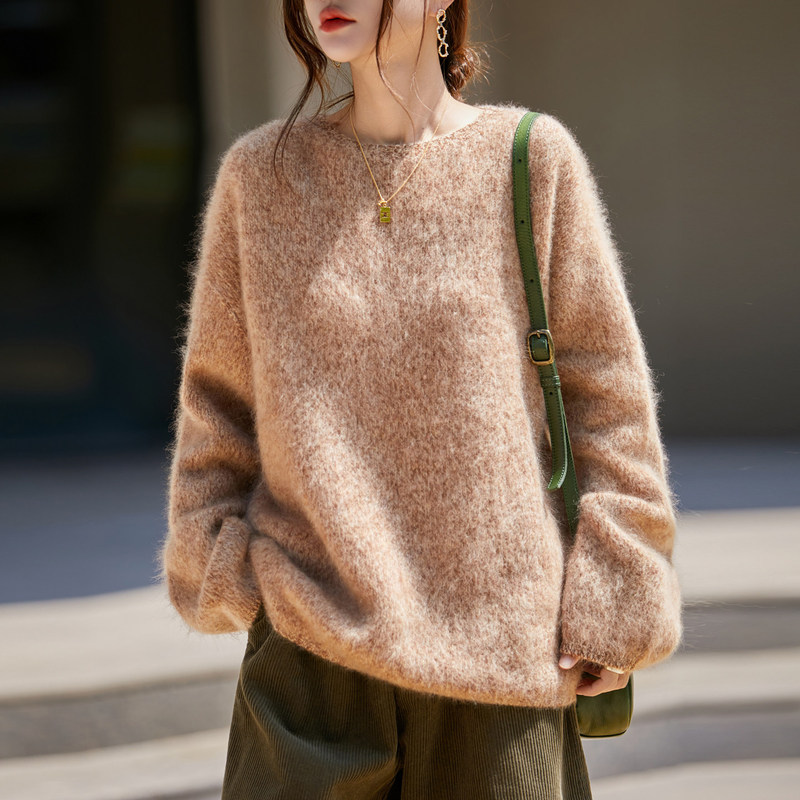 Customized Cashmere Sweaters for Women, New Autumn and Winter Cashmere Round-Neck Knitwear, Mass Production Oem Sweater Factory Customized Cashmere Sweaters for Women, New Autumn and Winter Cashmere Round-Neck Knitwear, Mass Production Oem Sweater Factory