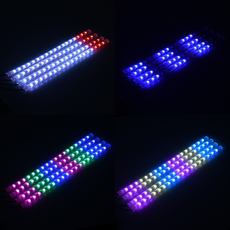 Luz de atmósfera de automóvil interior LED colorido luz de atmósfera lámpara de decoración de pie lámpara de pie lámpara de ritmo