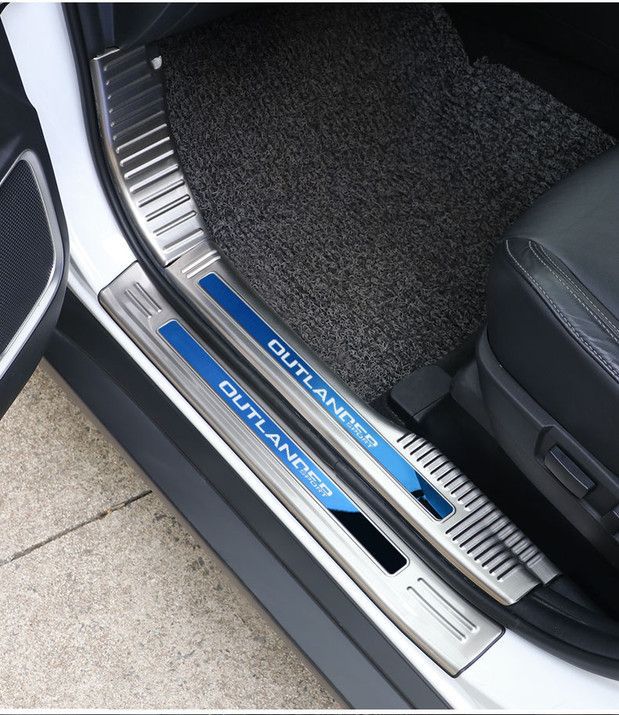Suitable for Mitsubishi Outlander Threshold Bar Auto Supplies Daquan Modified Accessories Special Interior Welcome Pedal Decoration