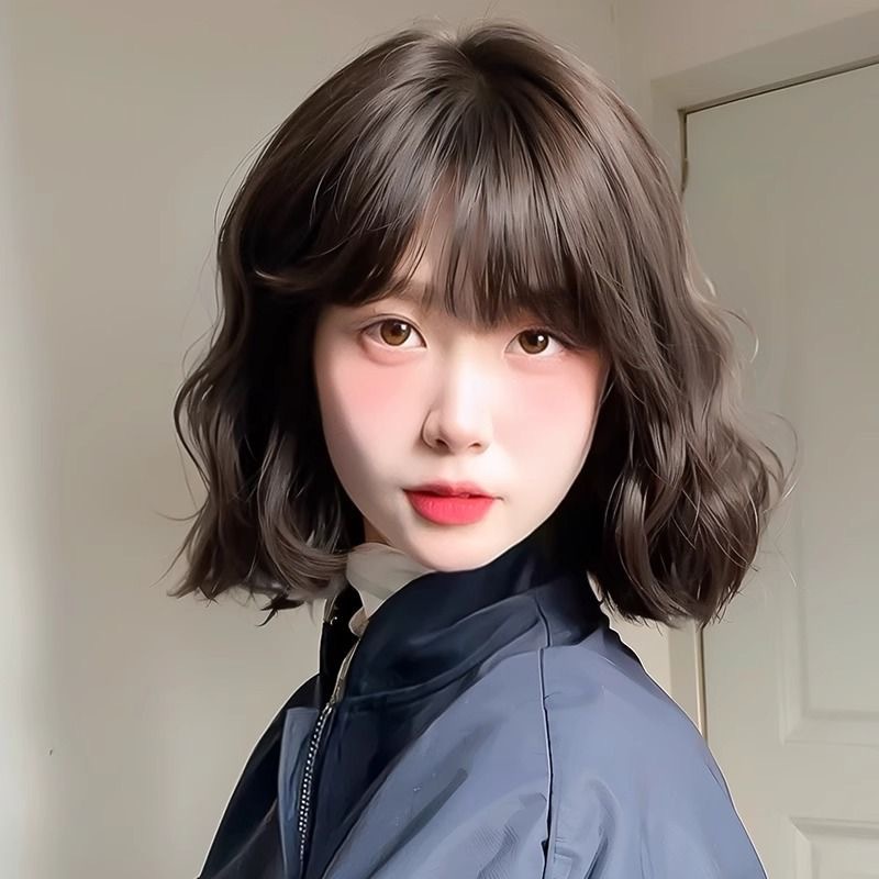 Popular wigs for women with black brown short hair fashion new short…