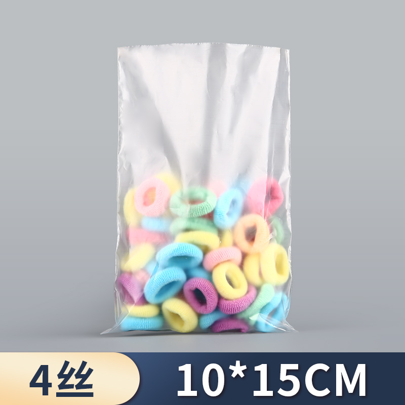 Bolsa de PE esmerilado, bolsa de polvo delgada, 4 filamentos, bolsa de película, bolsa de alimentos, bolsa de plástico de baja presión