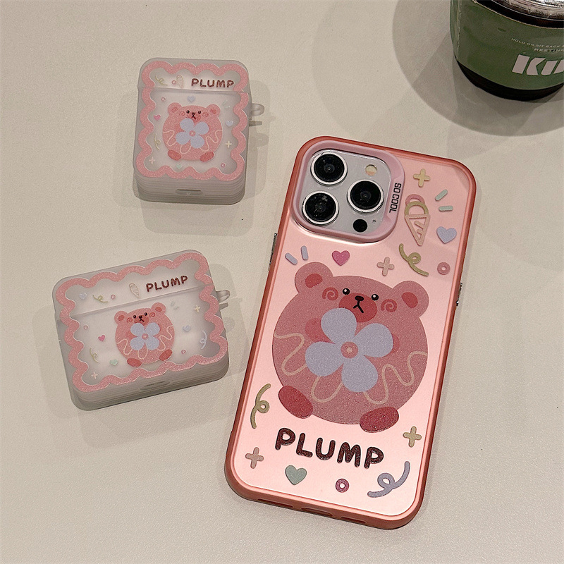 Zhitai iPhone16Promax phone case matte laser for 15/14Pro earphone cover Airpodspro Zhitai iPhone16Promax phone case matte laser for 15/14Pro earphone cover Airpodspro