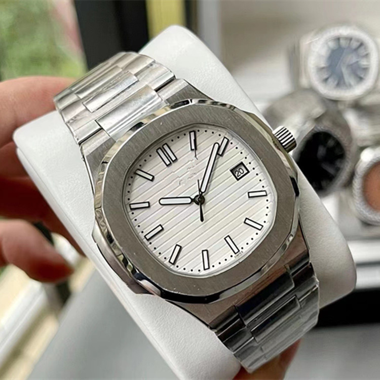 Jingji Stainless Steel Mechanical Watch Men's Steel Band Nautilus Feili Series Grenade Luminous Ppf Jingji Stainless Steel Mechanical Watch Men's Steel Band Nautilus Feili Series Grenade Luminous Ppf