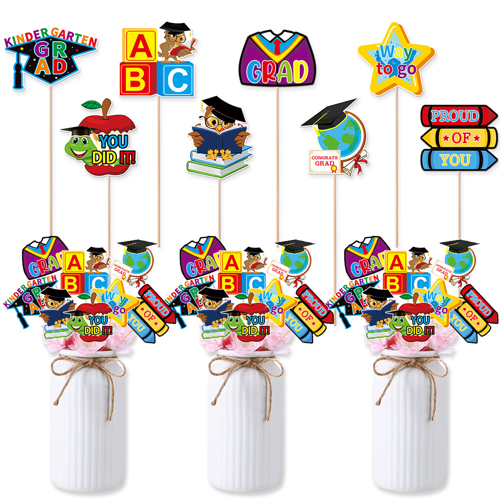 Suministro directo de fábrica de jarrón de decoración de fiesta de graduación de jardín de infantes