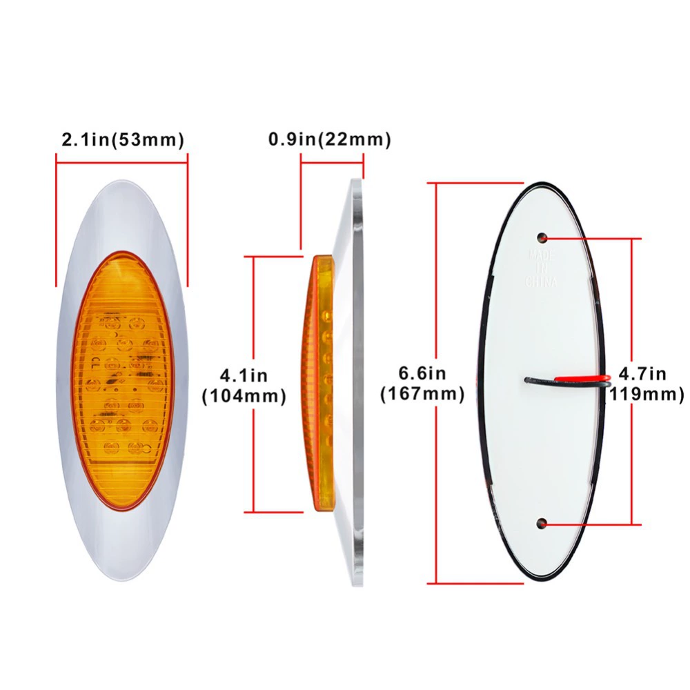LED red yellow lights, Amazon