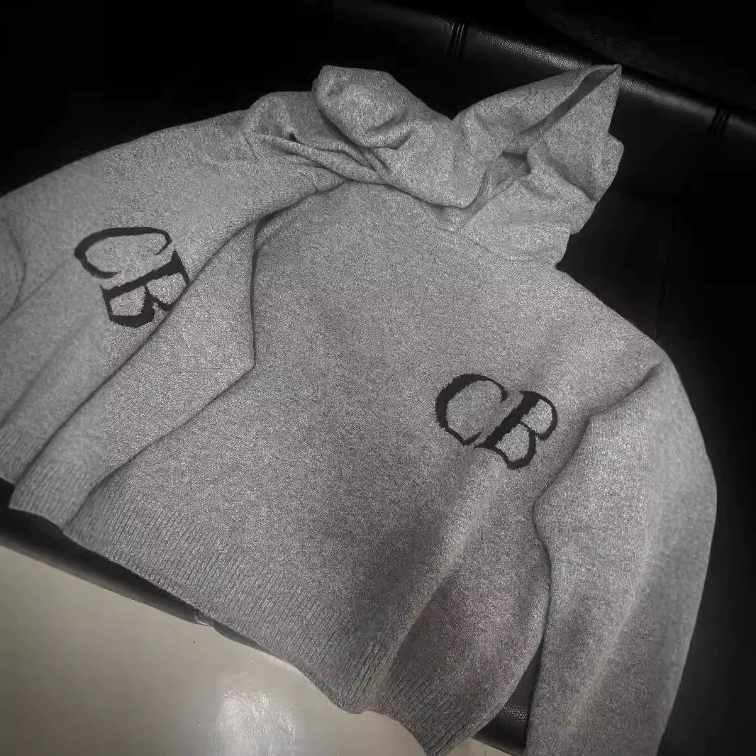 Cole Buxton минималистичный жаккардовый свитер с капюшоном свитер с капюшоном свитер пальто для мужчин и женщин осень-зима прилив