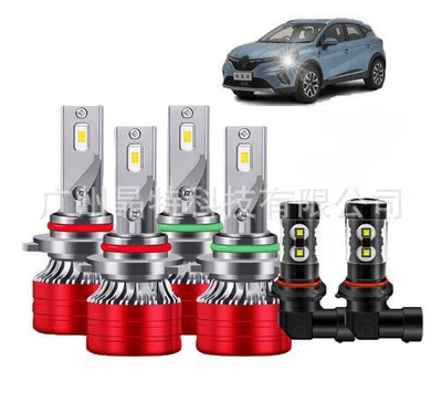 Ön faralar – near beam modified headlight - x11-red-cover-pack-of-6-900590069145