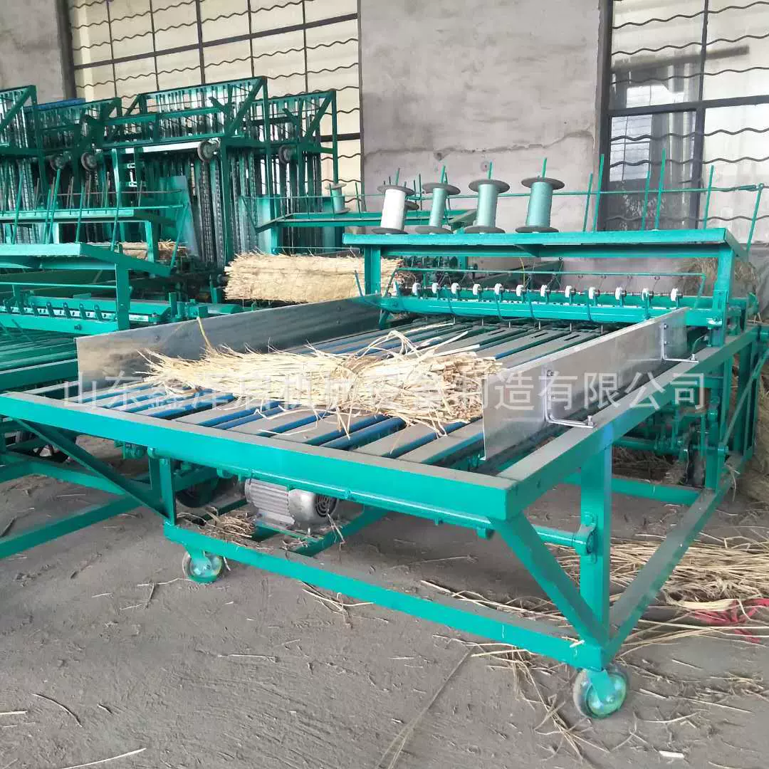 多功能草帘编织机 农作物覆盖草毡机 薄厚可调保温稻草被机