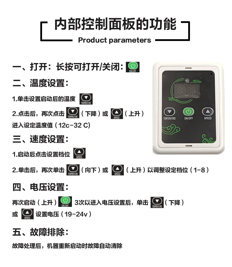 SOURCE Factory car air conditioning backpack 12v vertical split truck air conditioning modification electric cooling and heating RV air conditioning