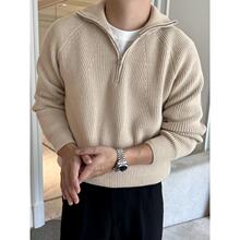 R 35835 Hong Kong Style Half-zip Pullover �۷��������ͷ�羳