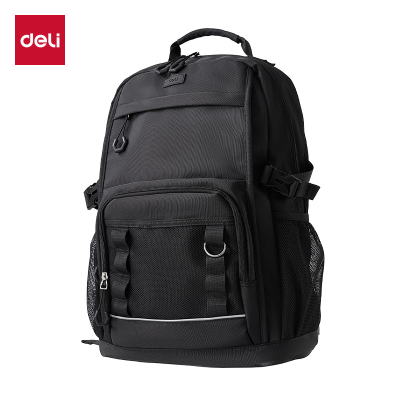 Déli BB204 gran capacidad de color sólido serie de ocio deportivo bolsas escolares de escuela secundaria para niños bolsas de almacenamiento image 8