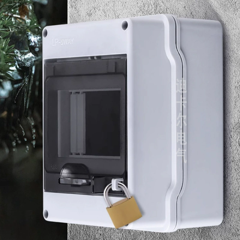 Водонепроницаемый распределительный щит HT-5WAY, автоматический выключатель LP-8, уличный автоматический выключатель C45 для защиты от утечек, распределительный щит PZ30