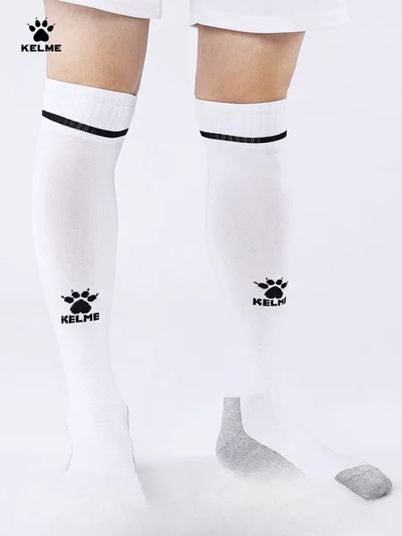 KELME adult soccer socks, men's long tube, professional match and training socks, with a towel-like sole, children's sports socks, and anti-slip design