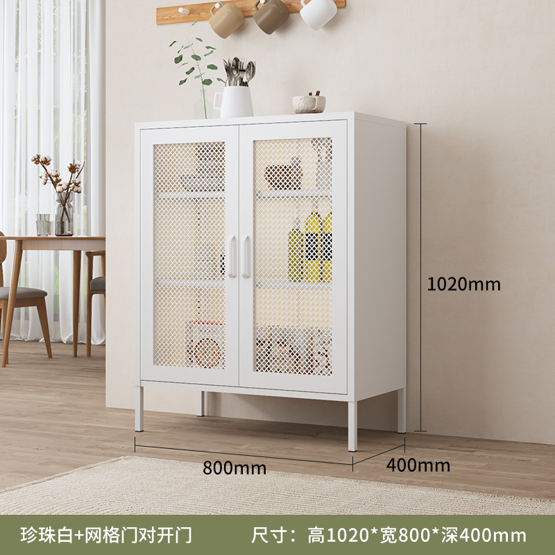 Дверная панель из белой сетки