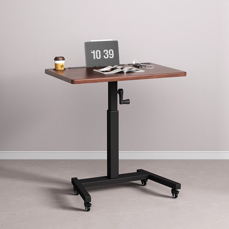 Notebook computer table Bedside table can be lifted and can move the…