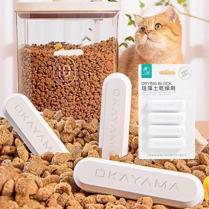 4 полоски сушки диатомовой земли пищевой кухни бытовое рисовое печенье влагопоглощающие полоски