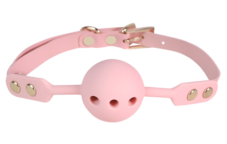 Silicone Bondage Kit with Mouth Gag, Handcuffs and Eye Mask for Couples — detail image 31