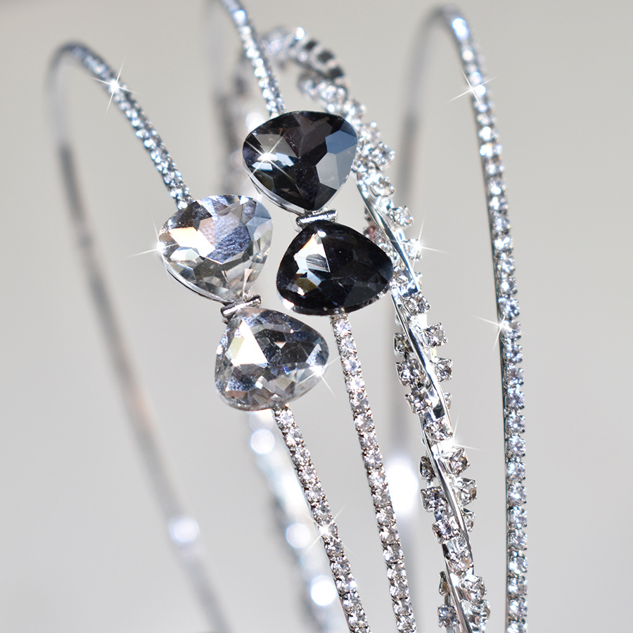 100g Weight Hair Band Hair Accessories Type 1 Piece Quantity Date, Tea Party Occasion Artificial Crystal Material Butterfly, Bow Knot Pattern All Seasons Season Women's Gender Princess, Shiny Style Princess Shiny Women's Butterfly Bow Knot Artificial Crystal Hair Band 2