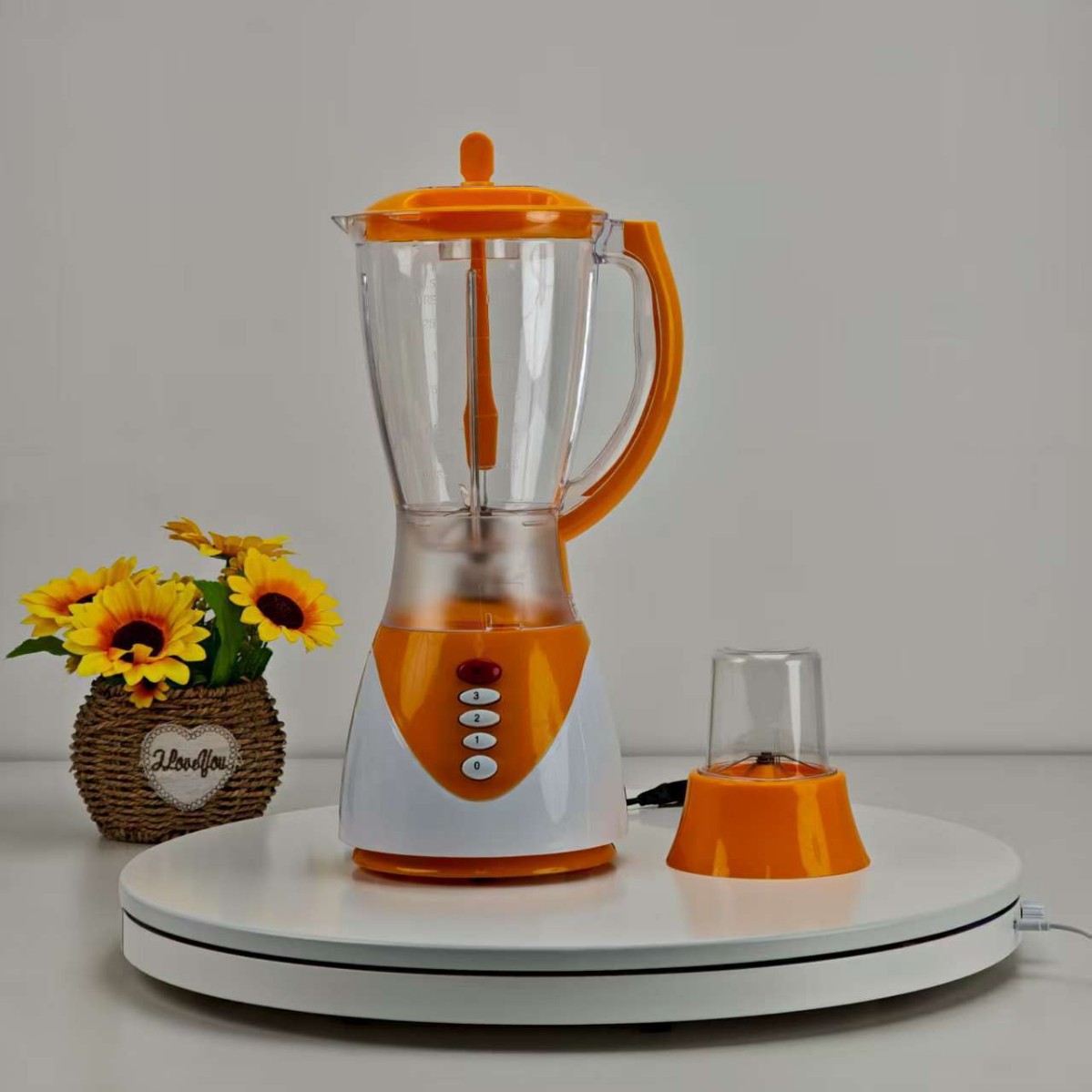 Export Blender Multifunctional Cooking Machine Health Juicer Household Fruit Blender Two-In-One 1.5L