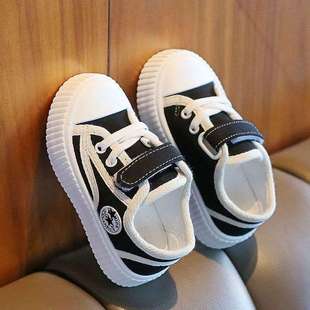 2025 New Kidsren's Canvas Shoes, Boys' Sneakers, Girls' White Shoes, Casual Baby Shoes, Spring & Fall Styles