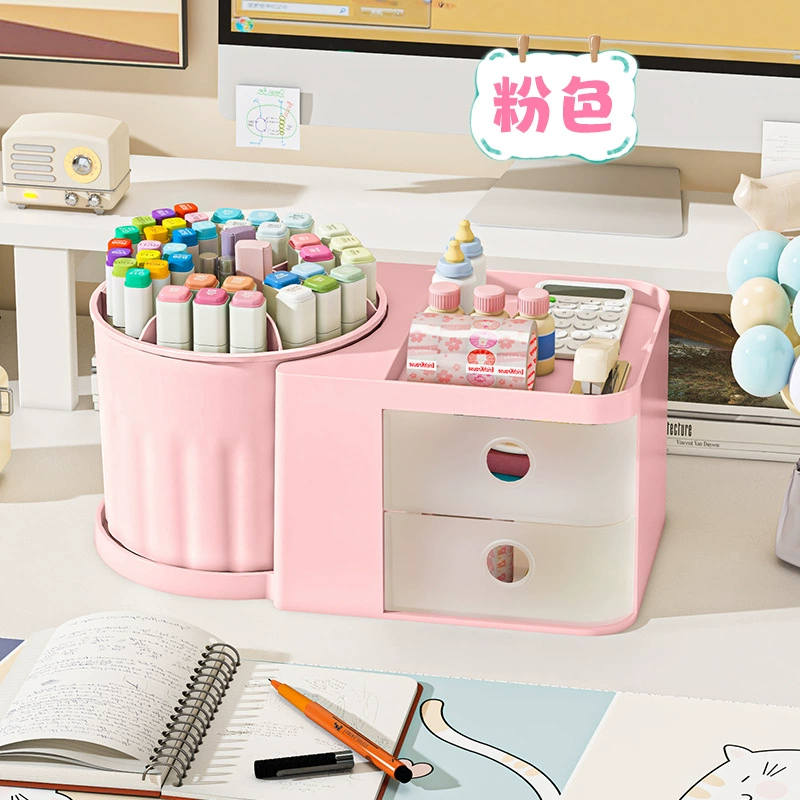 Capacious pens holder, stationery, storage box, universal storage system for home use