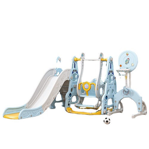 Slide indoor children's swing set, home use, kindergarten baby playground, small children's multi-functional toy