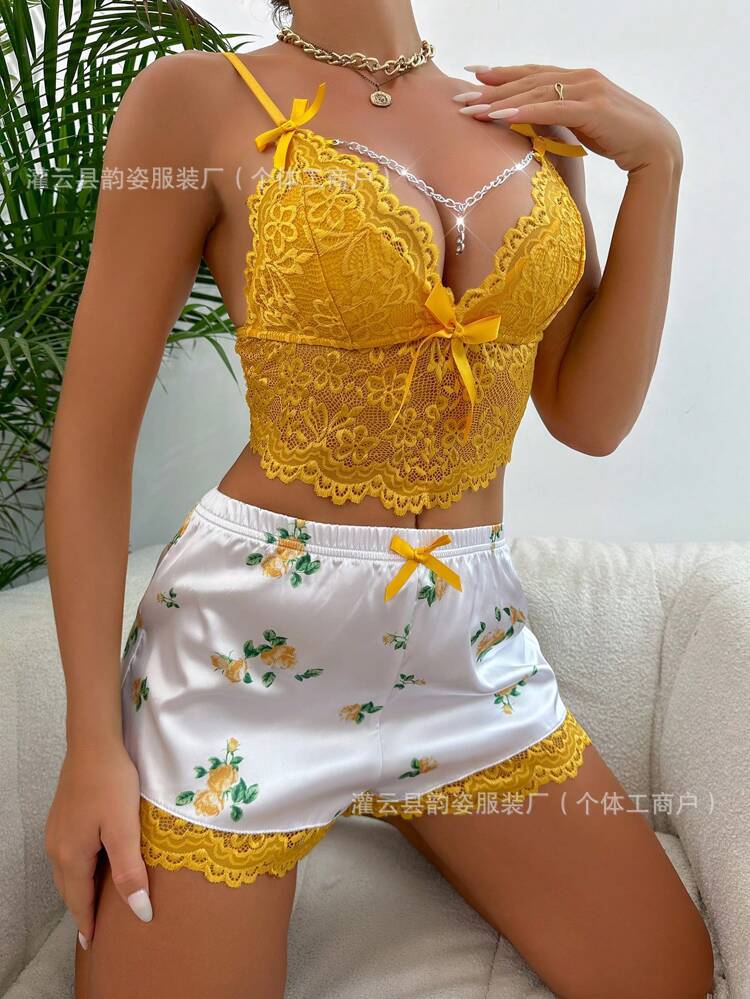 노란색