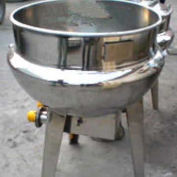 万源燃气夹层锅不锈钢煤气夹层锅蒸汽夹层锅高粘度行星搅拌炒锅