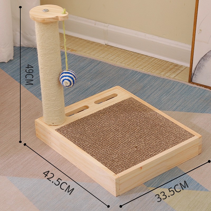 기본 고양이 긁는 기둥 [소형]