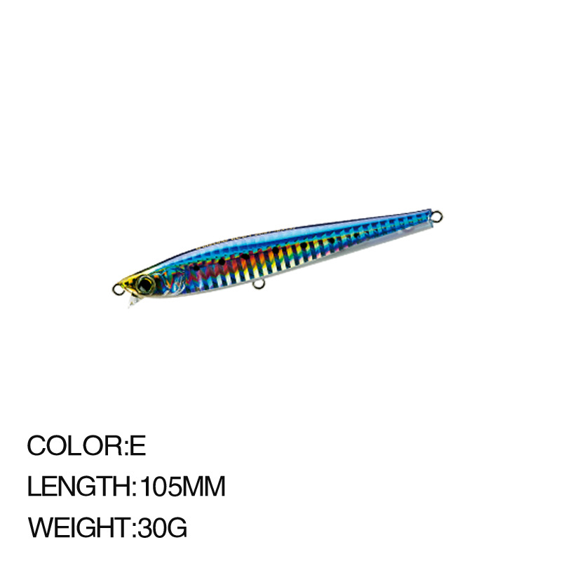 Sinking Minnow Fishing Lures 105mm 30g Haed Baits Fresh Water Bass Swimbait Tackle Gear