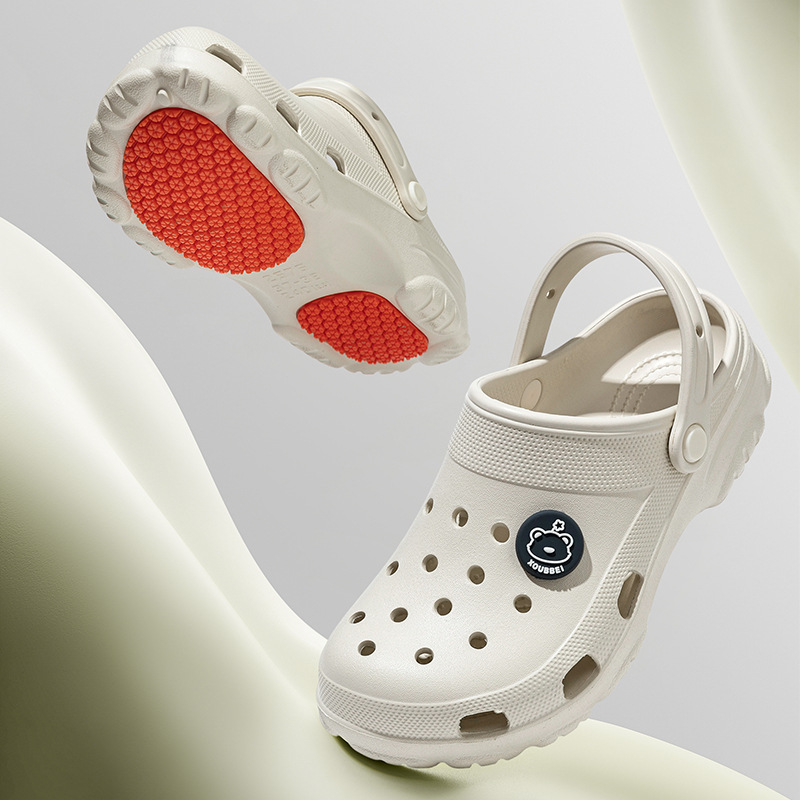 Zapatos de médico y enfermería, zapatos de verano para hombres y mujeres, suela antideslizante, moda, zapatillas de playa frías image 1