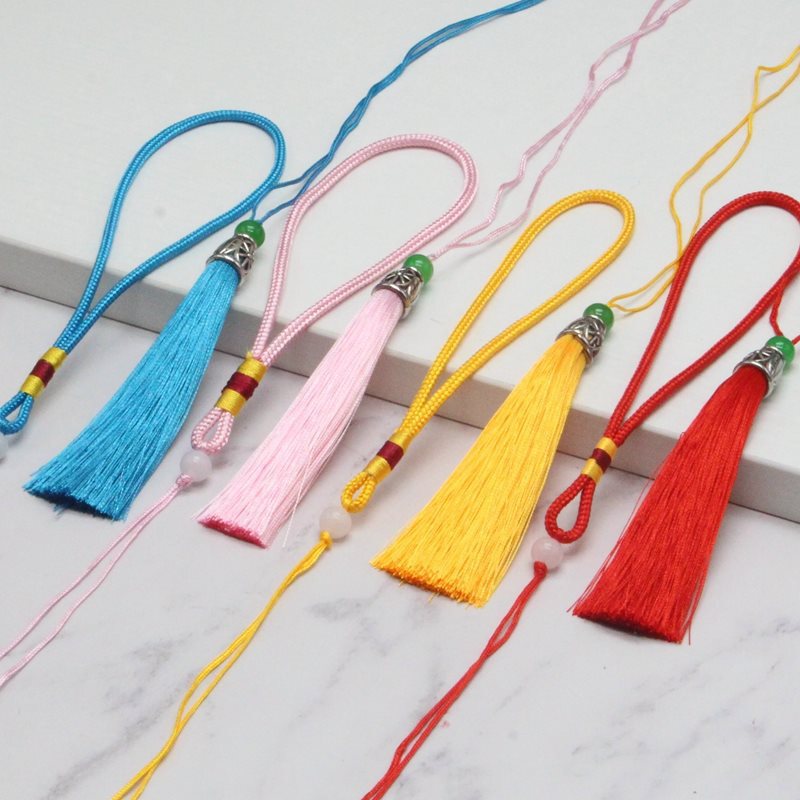 tassel suit sachet tassel accessories antique sachet lanyard diy sachet safety buckle lanyard tassel text play hand