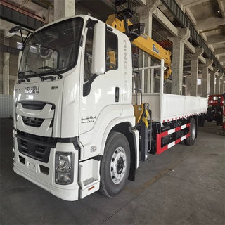 出口跨境ISUZU五十铃单桥徐工8吨随车吊 可配10吨吊机厂家直供